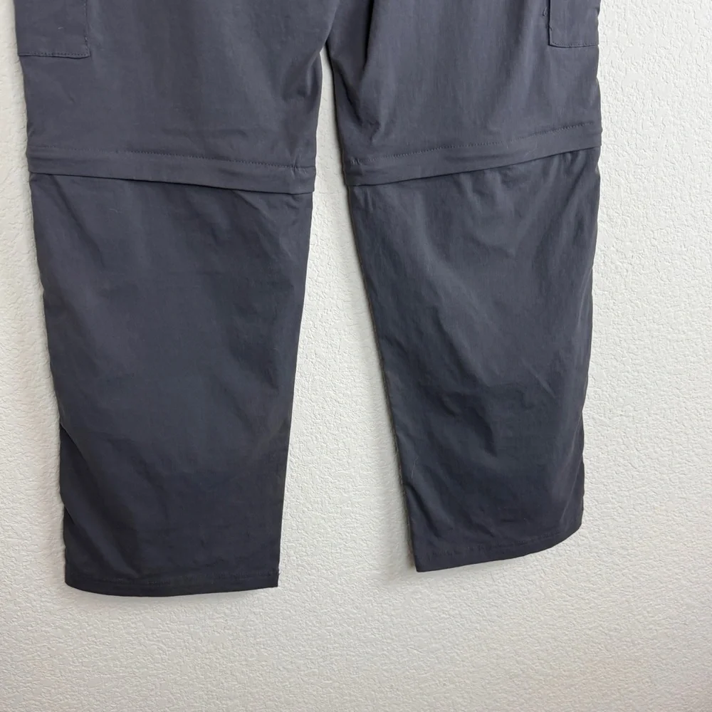 PrAna Cargo Hiking Pants Stretch Zion II Men’s Size XL | 32 inseam Grey Outdoor